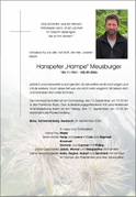 Hanspeter Meusburger